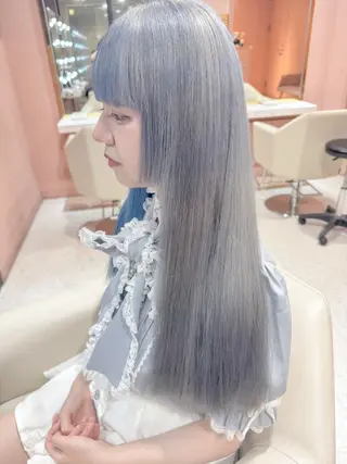 ロング カラー Chérie所属・Chérie 渋谷/カラーサロンのヘアスタイル