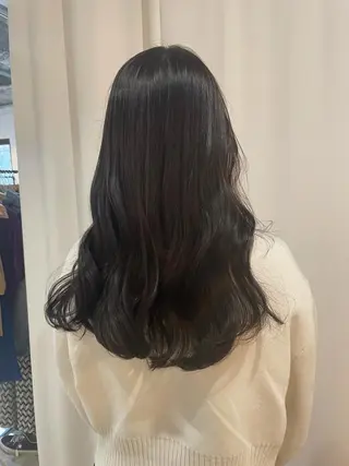 セミロング カラー 中目黒🌼 🌼ハナのヘアスタイル