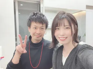 ミディアム カラー TOWA 野村　コウダイのヘアスタイル