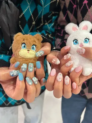 ネイル LUCY心斎橋/ Yuzuki🍒のネイルデザイン