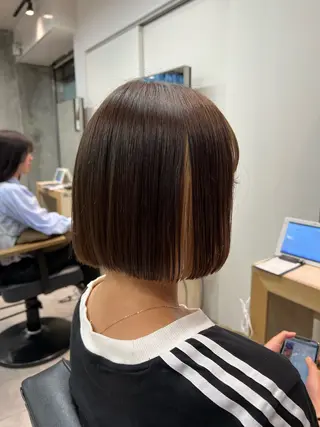 ショート 🌞レイヤー×カラー 前川那津美🌞のヘアスタイル