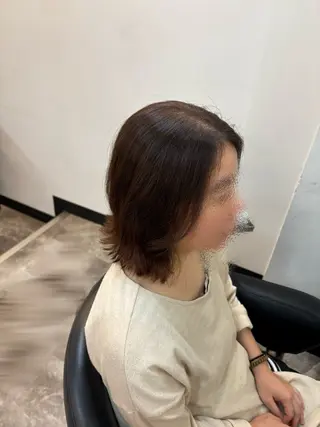 ショート 🌙透明感カラー／ 丁寧施術｜松本のヘアスタイル