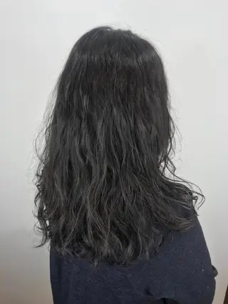 セミロング パーマ なりたいを叶える /町野 朝哉のヘアスタイル