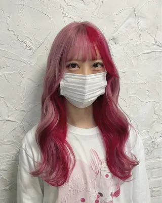 ロング カラー girly/柔らか カラーMitsukiのヘアスタイル