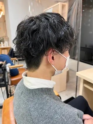 パーマ メンズ 金山/レイヤー カット/Hikariのヘアスタイル