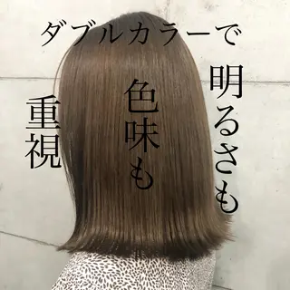 ミディアム カラー パーマ ヘアアレンジ メンズ キッズ ネイル マツエク・マツパ 艶髪育成サロン 京橋　shinのヘアスタイル