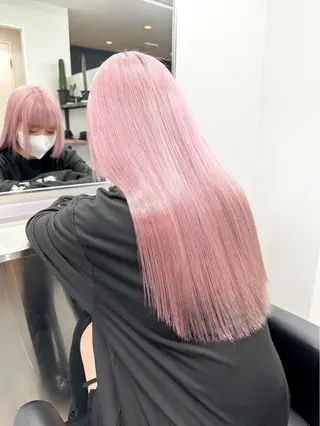 カラー iki omotesando所属・KIRYU SARAのヘアスタイル