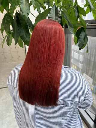 ミディアム カラー 🎨ブリーチ職人 店長Takaya🎨のヘアスタイル