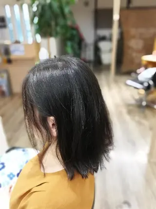 ミディアム 北林 弘展のヘアスタイル