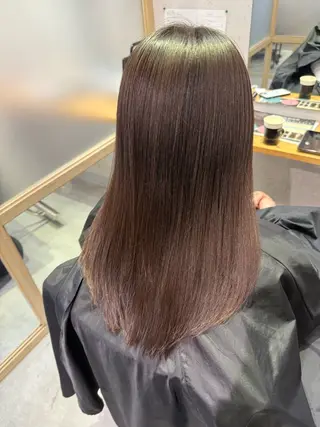 ロング カラー ✨シルクストレート✨ 美髪髪質改善Yukiのヘアスタイル