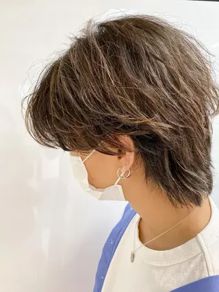 カラー メンズ loely 💞miyuのヘアスタイル