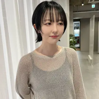 ショート 🐺立川のウルフ屋 さん🐺おかみ🐺のヘアスタイル