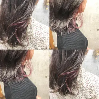 ロング カラー ヘアアレンジ clan所属・Satsuki ✂︎♡のヘアスタイル