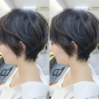 ショート H所属・H (エイチ) 烏丸御池店のヘアスタイル