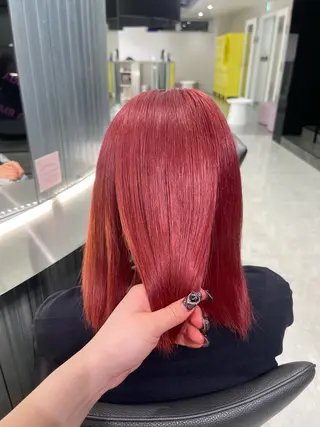 ミディアム カラー MEI / ブリーチカラー/名駅のヘアスタイル