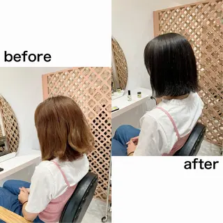 ミディアム パーマ 川間 将彦のヘアスタイル