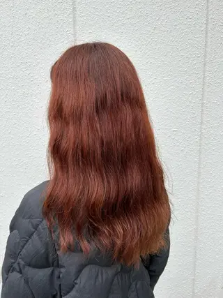 ロング カラー パーマ カツキ/GARTE 代官山のヘアスタイル