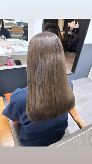 ロング パつっとボブ 🌸みおのヘアスタイル