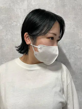 ショート C’LD hair  produce /シールドヘア所属・モテ髪/ボブ/ショー ト/アダチフウトのヘアスタイル