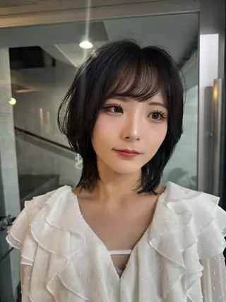 ショート 表参道/中明度カラー /レイヤー/Youのヘアスタイル