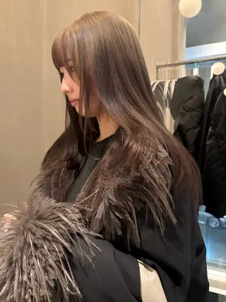 カラー hishida akiho  🩰のヘアスタイル