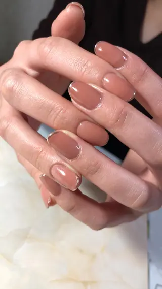 ショート ネイル シンプルネイル EMIKOのネイルデザイン