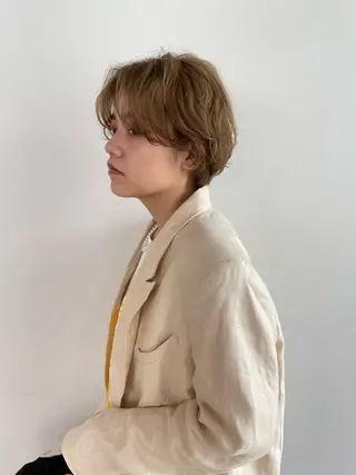 ショート パーマ chiharu ボブ/レイヤーのヘアスタイル