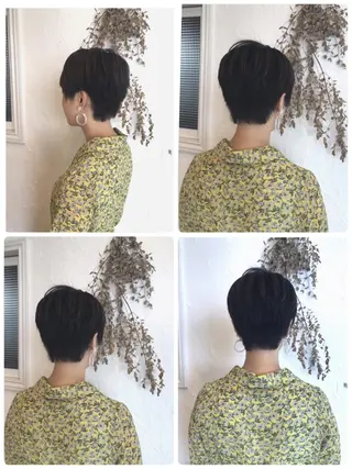 ショート カラー パーマ ヘアアレンジ メンズ 美容室 ソンリエのヘアスタイル