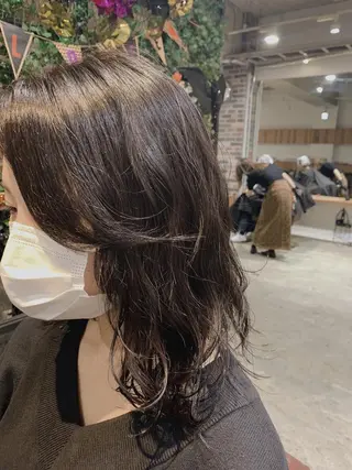 ミディアム ショート🌼パーマ 本間正子のヘアスタイル