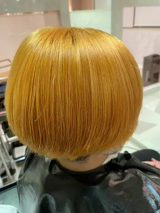 ショート カラー 大山 莉奈のヘアスタイル