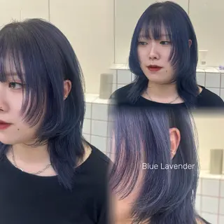 カラー 🌷花屋併設🌷 岡本明日実のヘアスタイル