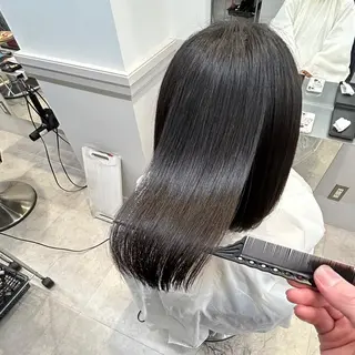 セミロング あいこ/ハンサム ショート/銀座🌷のヘアスタイル