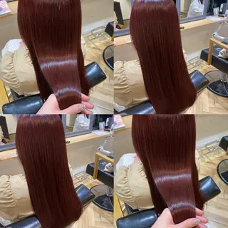 ロング カラー 艶カラー/韓国顔周り 🎀mamiのヘアスタイル