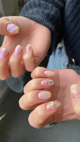 ネイル 栗田 ゆう子のネイルデザイン