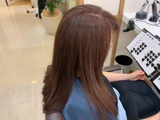 ロング カラー Maison de Beaut’e所属・舘 晴香のヘアスタイル