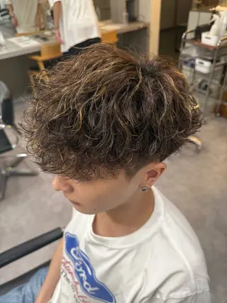 カラー パーマ by fifth所属・【fifth】 小林直弥のヘアスタイル