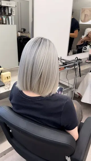 ショート hair &eye LAWE.店長のヘアスタイル