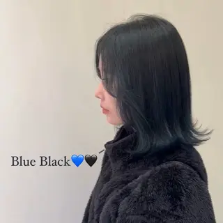 カラー レイヤー/顔周り/透 明感カラー/うる艶のヘアスタイル