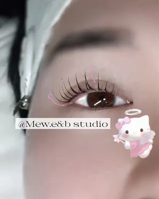 マツエク・マツパ Mew E&B studio所属・🎀Mew.e&b studio🐈‍⬛のマツエク・マツパデザイン