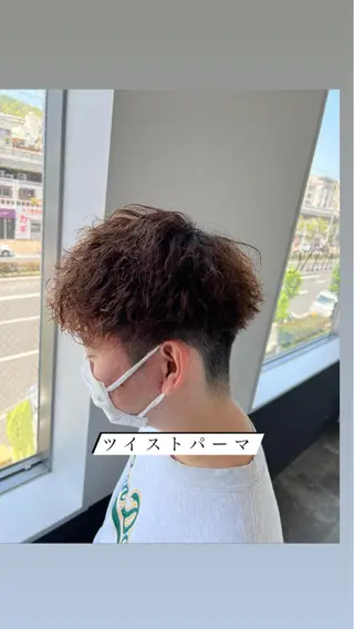 パーマ メンズ メンズパーマ/ メンズ特化/寺阪拓真のヘアスタイル