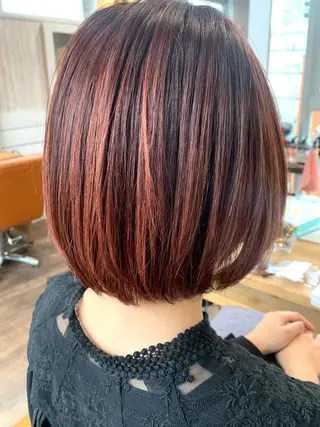 ショート ダブルカラー / インナーカラーMiiのヘアスタイル