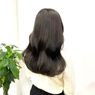 セミロング カラー ヘアアレンジ HIROKO / 透明感暖色カラー🎀のヘアスタイル