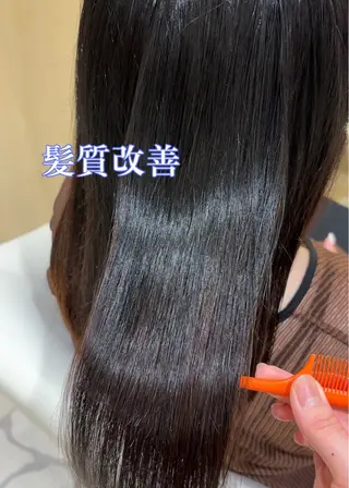 セミロング カラー CYAN.栄店所属・パーマ/髪質改善 【榎本千夏】のヘアスタイル