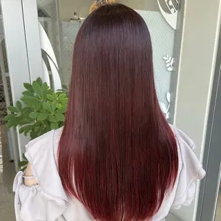 ロング カラー 💖ブリーチ/暖色 𝐘𝐮𝐢💖のヘアスタイル