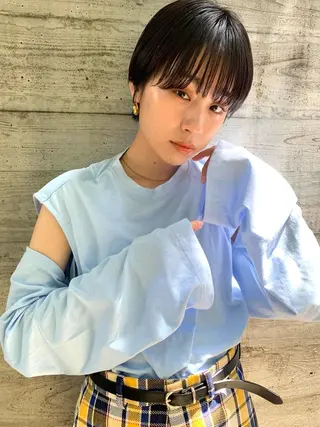 ショート log所属・ボブ/顔まわりカット 💫大澤奈緒美のヘアスタイル