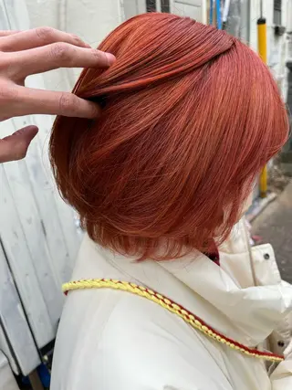 ショート カラー 原宿サロン代表 デザインカラー伊藤卓のヘアスタイル