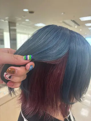 カラー 🎀暖色カラー/透明 感カラー/ひな🎀のヘアスタイル