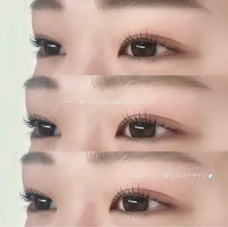 マツエク・マツパ Sacco栄 夏山のマツエク・マツパデザイン