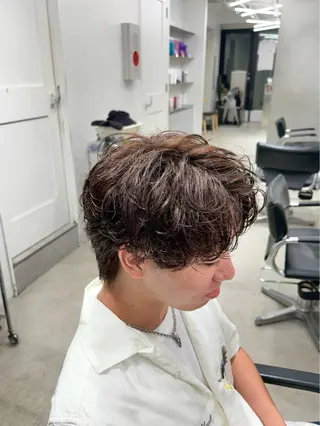 カラー メンズ 名古屋メンズパーマ /松井生のヘアスタイル