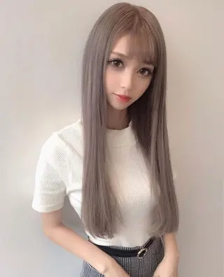 ロング カラー 【Diar】オーナー アキヨシケンタのヘアスタイル